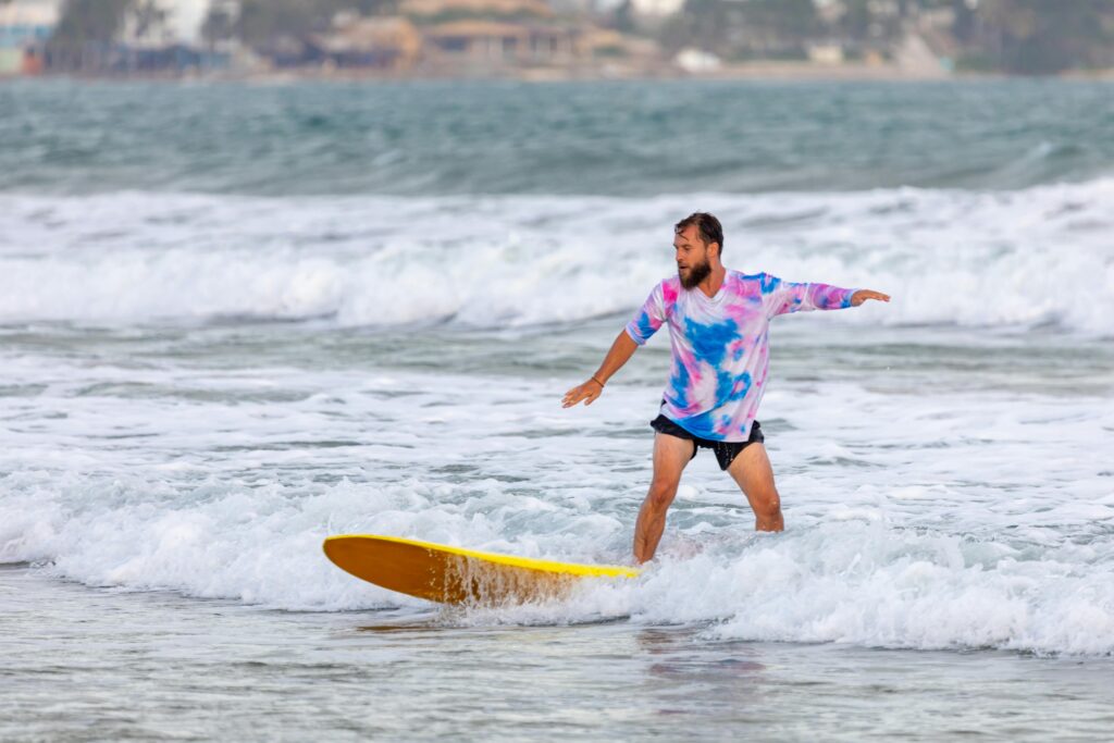 surfing