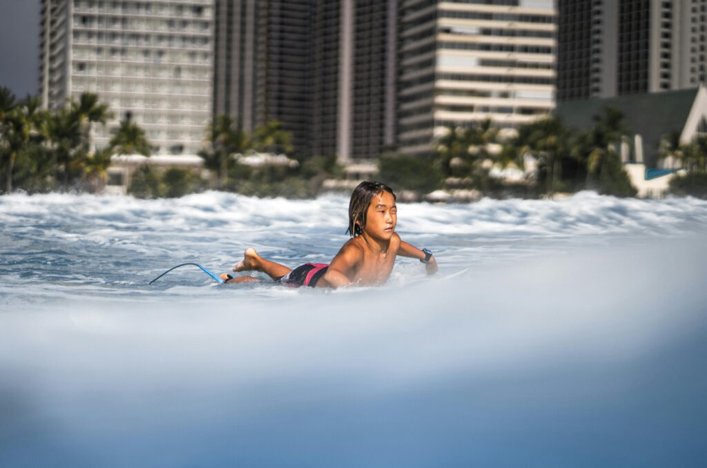 surf para niños