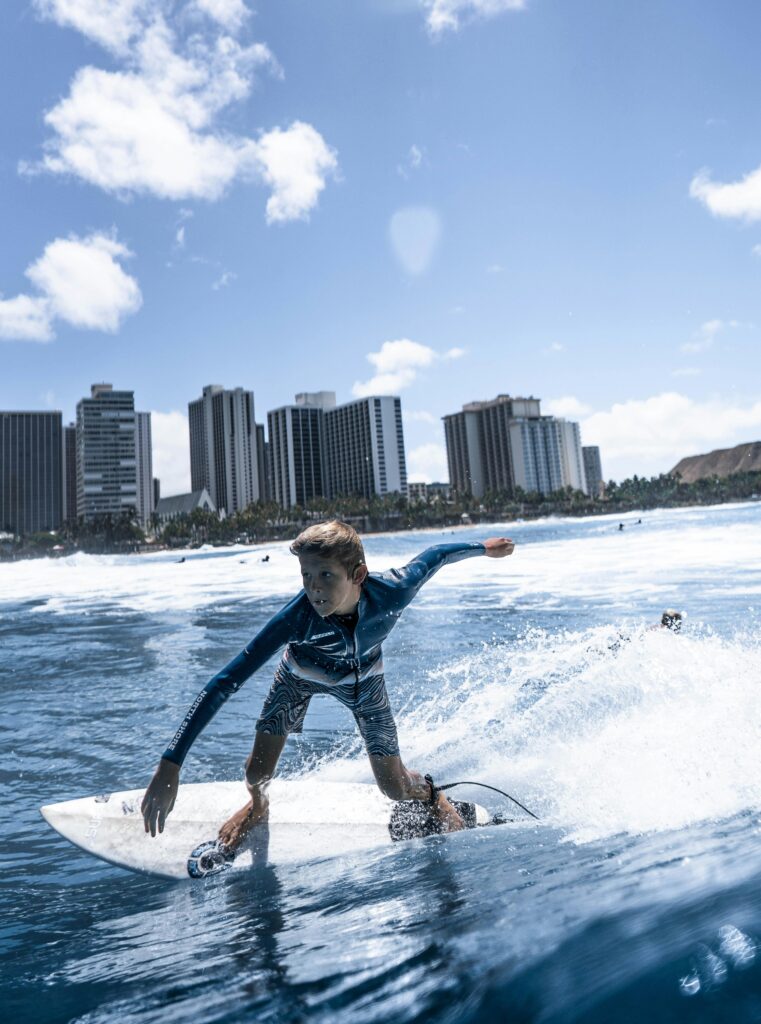 surf para niños